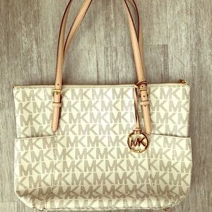 Large Tote bags with MK brand